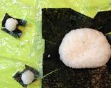 くまモンおにぎり弁当作り方1写真