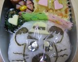 幼稚園のお弁当　４月作り方8写真