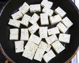 木綿豆腐･きのこ･ベーコンバター醤油焼き作り方3写真