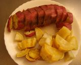 HMで胡麻香るほくほく焼き芋ケーキ作り方2写真