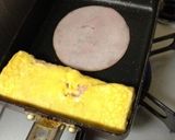 簡単 お弁当に いつもと違うハム卵焼き作り方5写真
