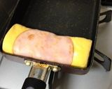 簡単 お弁当に いつもと違うハム卵焼き作り方8写真