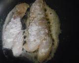 生タラのバター焼き・ほうれん草添え作り方8写真