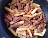 パパッと一品！大根と豚肉の甘辛炒め作り方4写真