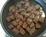 寒い日ゎ 牛すじとｺﾝﾆｬｸの味噌煮作り方5写真