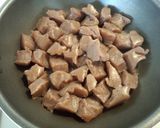 寒い日ゎ 牛すじとｺﾝﾆｬｸの味噌煮作り方6写真