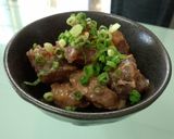 寒い日ゎ 牛すじとｺﾝﾆｬｸの味噌煮作り方9写真