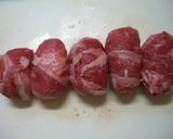 ご飯まで味染込む♪肉巻きおにぎり作り方2写真