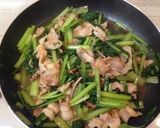 豚と小松菜の炒め物♪＊豚小松菜＊作り方7写真