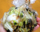 ＊和風だし香る白菜の酢物作り方1写真
