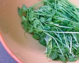 レンジで1分♪豆苗とちくわのマヨポンあえ作り方1写真