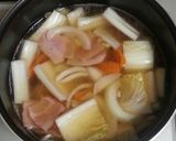 さっぱりたっぷり野菜の柚子胡椒スープ作り方2写真