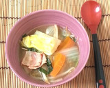 さっぱりたっぷり野菜の柚子胡椒スープ作り方4写真
