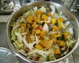 ★我が家の＊だご汁＊具沢山の味噌仕立て♪作り方9写真
