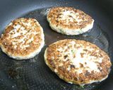和風おろしだれたっぷり★鶏つくねバーグ★作り方7写真