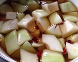 青パパイヤのビール漬け作り方3写真