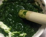 離乳食 初期〜 ほうれん草のすりおろし作り方4写真