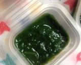 離乳食 初期〜 ほうれん草のすりおろし作り方5写真