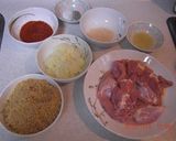 クルミと鶏肉料理作り方1写真