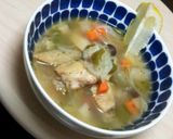 鶏レモンスープ☆冬のミネストローネ作り方9写真