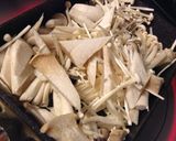 水菜ときのこのアンチョビーソース和え作り方3写真