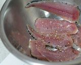 簡単！秋味秋刀魚のジェノベーゼスパゲティ作り方1写真