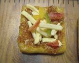 油揚げ(^ω^)チーズ焼き【香味ケチャ】作り方1写真