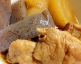 鳥肉と大根と蒟蒻の簡単煮♪作り方6写真