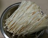 簡単！えのき＆ベーコンのチーズ春巻き作り方1写真