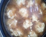 生姜の効いた鶏団子のあったかスープ作り方4写真