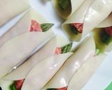 餃子の皮アレンジ☻アスパラ肉巻き作り方5写真