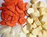 さつまいもとにんじんのポタージュ作り方1写真