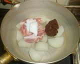 パパの豚味噌大根作り方2写真