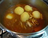 圧力鍋で、絶品鶏手羽元のトマトスープ作り方13写真