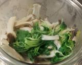 エリンギとかいわれの日向辛子和え作り方3写真