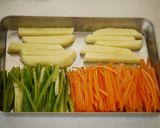 冷蔵庫にある野菜で☆節約肉巻きフライ作り方2写真