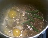節約牛すじ丼作り方3写真