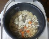 きのことささみの炊き込みご飯作り方2写真