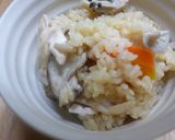 きのことささみの炊き込みご飯作り方3写真