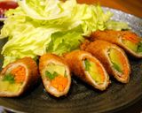 冷蔵庫にある野菜で☆節約肉巻きフライ作り方7写真