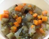 野菜の煮物でリメイク②カレー炒飯☆作り方1写真