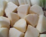 鯖缶の旨みで出汁いらず♪さばじゃが作り方1写真