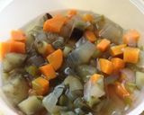 野菜の煮物リメイク①白身魚のあんかけ☆作り方1写真