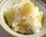 ﾁﾁﾁｯ‥余分な物は要らねぇ〜絶品！芋飯作り方5写真