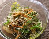 焼き長芋とエリンギのジャコサラダ作り方4写真