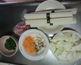 残り物でそうめんちゃんプル作り方1写真