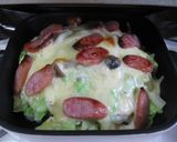 たっぷり野菜と雑穀ご飯の重ねチーズ焼き作り方9写真