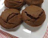 キャラメルチョコチップと胡桃のマフィン作り方10写真