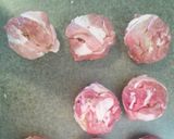 炊き込みご飯のリメイク肉巻きおにぎり♪作り方3写真