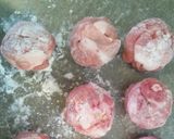 炊き込みご飯のリメイク肉巻きおにぎり♪作り方4写真